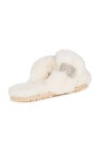 Вовняні тапочки Emu Australia Mayberry Crystal колір бежевий