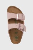 Дитячі шльопанці Birkenstock колір фіолетовий Narrow Width Дитячі шльопанці Birkenstock колір фіолетовий Narrow Width