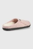 Вовняні дитячі тапочки Birkenstock колір рожевий Narrow Width