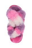 Вовняні дитячі тапочки Emu Australia Mayberry Wild Kids колір рожевий Вовняні дитячі тапочки Emu Australia Mayberry Wild Kids колір рожевий