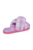 Дитячі тапочки Emu Australia Mayberry Tinge Teens колір фіолетовий