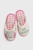 Дитячі тапочки United Colors of Benetton колір рожевий (2697938) Дитячі тапочки United Colors of Benetton колір рожевий (2697938)