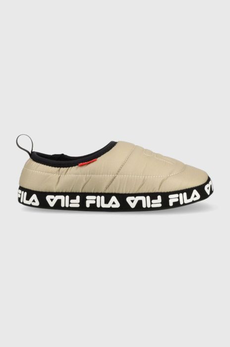 Тапочки Fila Comfider колір бежевий Тапочки Fila Comfider колір бежевий
