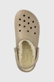Тапочки Crocs Classic Lined Clog колір коричневий 203591 203591.2YB-MSHR.BONE Тапочки Crocs Classic Lined Clog колір коричневий 203591 203591.2YB-MSHR.BONE
