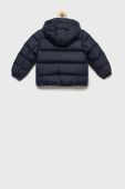 Дитяча двостороння пухова куртка Tommy Hilfiger колір синій Дитяча двостороння пухова куртка Tommy Hilfiger колір синій