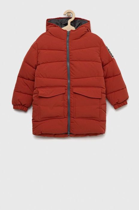 Дитяча куртка United Colors of Benetton колір червоний (2801643) Дитяча куртка United Colors of Benetton колір червоний (2801643)