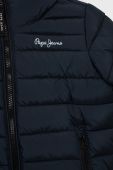 Дитяча куртка Pepe Jeans Greystoke колір синій Дитяча куртка Pepe Jeans Greystoke колір синій