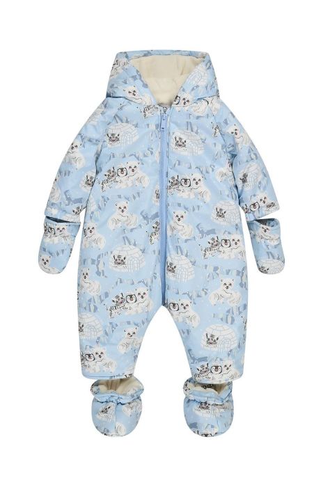 Комбінезон для немовлят Kenzo Kids колір блакитний (2700418) Комбінезон для немовлят Kenzo Kids колір блакитний (2700418)