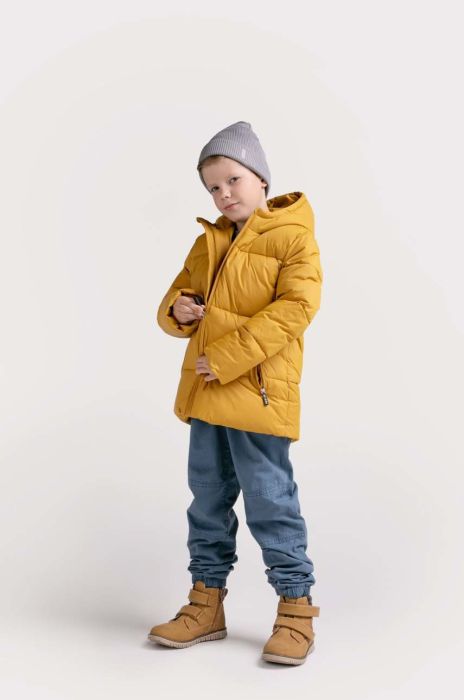 Дитяча куртка Coccodrillo колір жовтий (2767260) Дитяча куртка Coccodrillo колір жовтий (2767260)