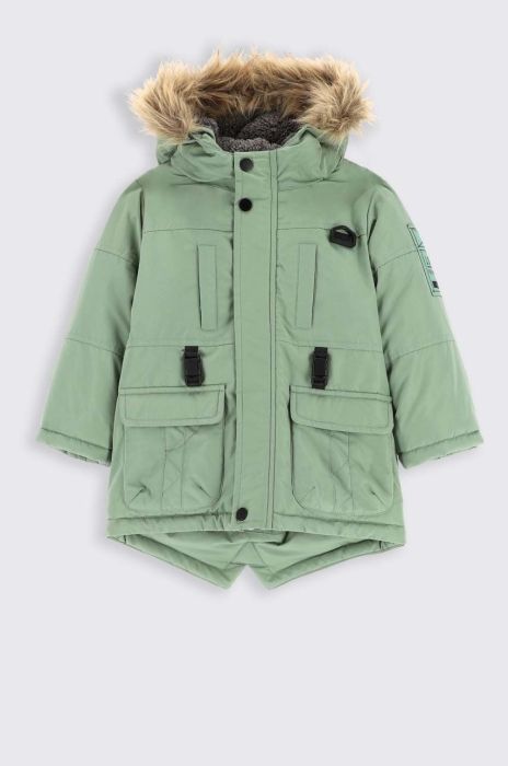 Дитяча куртка Coccodrillo колір зелений (2808246) Дитяча куртка Coccodrillo колір зелений (2808246)