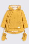 Куртка для немовлят Coccodrillo колір жовтий Куртка для немовлят Coccodrillo колір жовтий