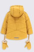 Куртка для немовлят Coccodrillo колір жовтий Куртка для немовлят Coccodrillo колір жовтий