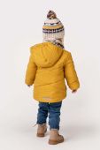 Куртка для немовлят Coccodrillo колір жовтий Куртка для немовлят Coccodrillo колір жовтий