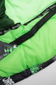 Дитяча гірськолижна куртка Lemon Explore колір зелений