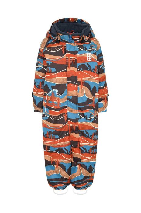 Дитячий комбінезон Lego Wear колір помаранчевий Дитячий комбінезон Lego Wear колір помаранчевий