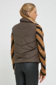 Безрукавка JDY жіночий колір коричневий зимовий