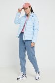 Куртка Tommy Jeans жіноча зимова колір блакитний (2460330) Куртка Tommy Jeans жіноча зимова колір блакитний (2460330)