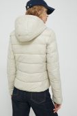 Куртка HUGO жіноча колір бежевий перехідна Куртка HUGO жіноча колір бежевий перехідна