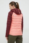 Пухова куртка Puma жіноча колір помаранчевий перехідна Пухова куртка Puma жіноча колір помаранчевий перехідна