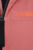 Дощовик adidas TERREX Utilitas жіноча колір помаранчевий