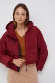 Куртка Pepe Jeans жіноча колір бордовий зимова (2696166)