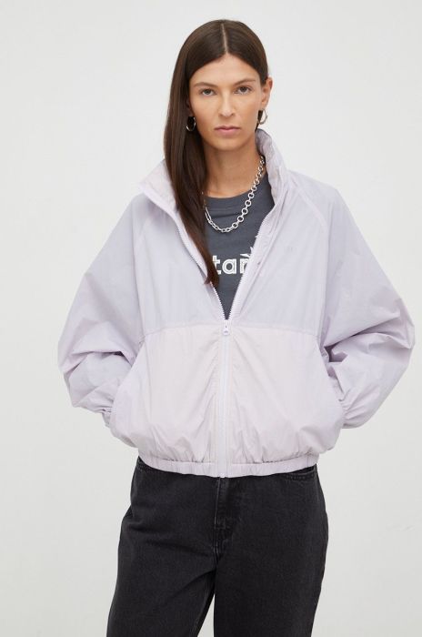 Куртка Mustang жіноча колір фіолетовий перехідна Куртка Mustang жіноча колір фіолетовий перехідна