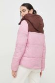 Куртка Noisy May ales жіноча колір рожевий зимова Куртка Noisy May ales жіноча колір рожевий зимова