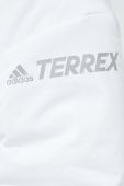 Спортивна пухова куртка adidas TERREX Myshelter колір білий Спортивна пухова куртка adidas TERREX Myshelter колір білий