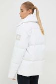 Пухова куртка adidas Performance жіноча колір білий зимова Пухова куртка adidas Performance жіноча колір білий зимова
