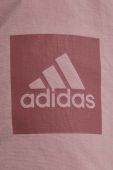 Пухова куртка adidas Performance жіноча колір рожевий зимова Пухова куртка adidas Performance жіноча колір рожевий зимова