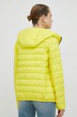 Куртка BOSS жіноча колір жовтий перехідна Куртка BOSS жіноча колір жовтий перехідна