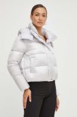 Пухова куртка Patrizia Pepe жіноча колір білий зимова Пухова куртка Patrizia Pepe жіноча колір білий зимова