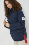 Пухова куртка After Label жіноча колір синій зимова oversize Пухова куртка After Label жіноча колір синій зимова oversize