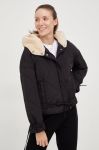 Куртка Deha жіноча колір чорний перехідна Куртка Deha жіноча колір чорний перехідна