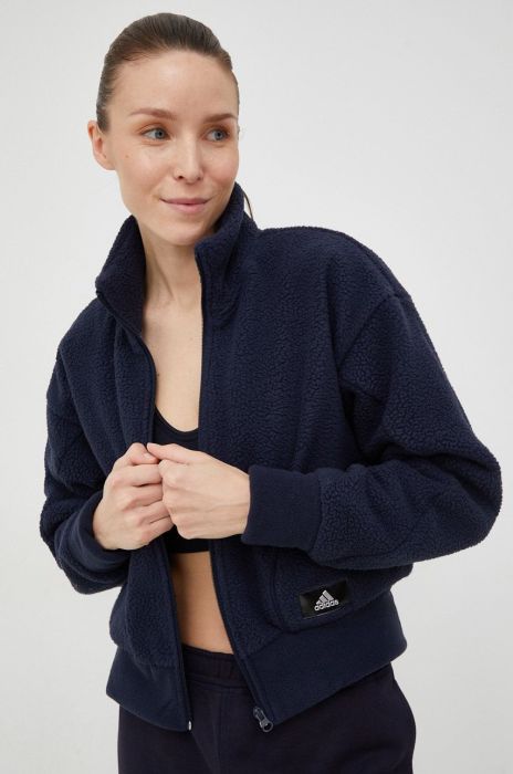 Кофта adidas жіноча колір синій Кофта adidas жіноча колір синій
