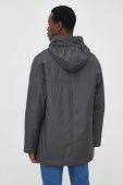 Куртка Trussardi колір сірий перехідна Куртка Trussardi колір сірий перехідна
