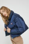 Пухова куртка Tommy Jeans жіноча колір синій зимова oversize Пухова куртка Tommy Jeans жіноча колір синій зимова oversize