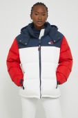 Пухова куртка Tommy Jeans жіноча колір червоний зимова (2656170)