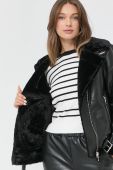 Куртка Morgan жіноча колір чорний перехідна (2824010) Куртка Morgan жіноча колір чорний перехідна (2824010)