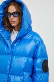 Пухова куртка MMC STUDIO Jesso жіноча зимова oversize колір блакитний Пухова куртка MMC STUDIO Jesso жіноча зимова oversize колір блакитний