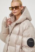 Пухова куртка MMC STUDIO Jesso жіноча колір бежевий зимова oversize (2585193)