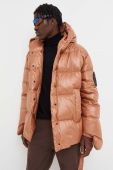 Пухова куртка MMC STUDIO Jesso жіноча колір коричневий зимова oversize (3519343)