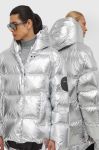 Пухова куртка MMC STUDIO Jesso Gloss жіноча колір сірий зимова oversize (2585201) Пухова куртка MMC STUDIO Jesso Gloss жіноча колір сірий зимова oversize (2585201)