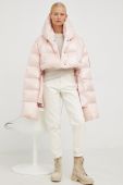 Пухова куртка MMC STUDIO Maffo жіноча колір рожевий зимова oversize