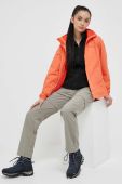 Куртка outdoor Jack Wolfskin Stormy Point колір помаранчевий
