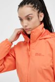 Куртка outdoor Jack Wolfskin Stormy Point колір помаранчевий