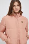 Куртка Lyle & Scott жіноча колір помаранчевий зимова Куртка Lyle & Scott жіноча колір помаранчевий зимова