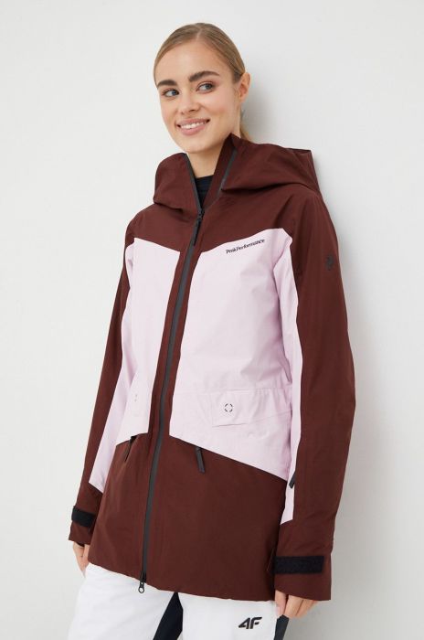 Гірськолижна куртка Peak Performance Gravity 2L Gore-Tex колір фіолетовий Гірськолижна куртка Peak Performance Gravity 2L Gore-Tex колір фіолетовий