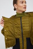 Куртка Sisley жіноча колір зелений перехідна Куртка Sisley жіноча колір зелений перехідна