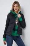 Пухова куртка Tiffi Florence жіноча колір чорний перехідна Пухова куртка Tiffi Florence жіноча колір чорний перехідна